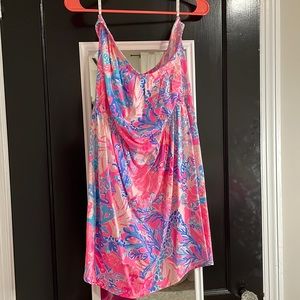 COPY - Lilly Pulitzer Strapless Cotton Dress - XL